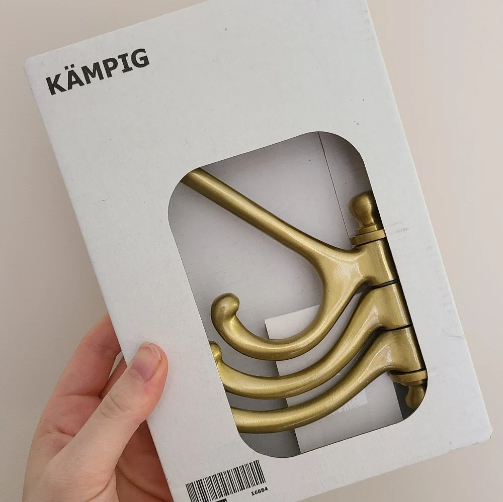 🆕️ ikea • kåmpig 3-arm swivel hook